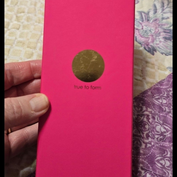 Gold and Pink Heart Handbag Charm - Picture 5 of 5